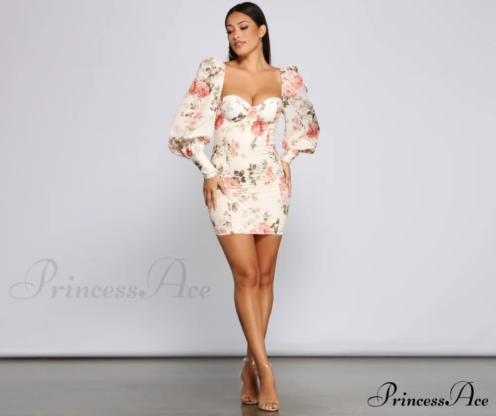 Bloom Stylish Chiffon Mini Dress
