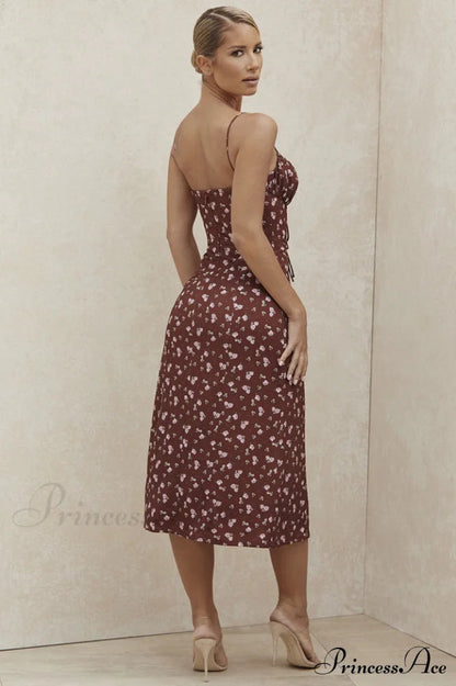 Bustier Stylish Midi Dress