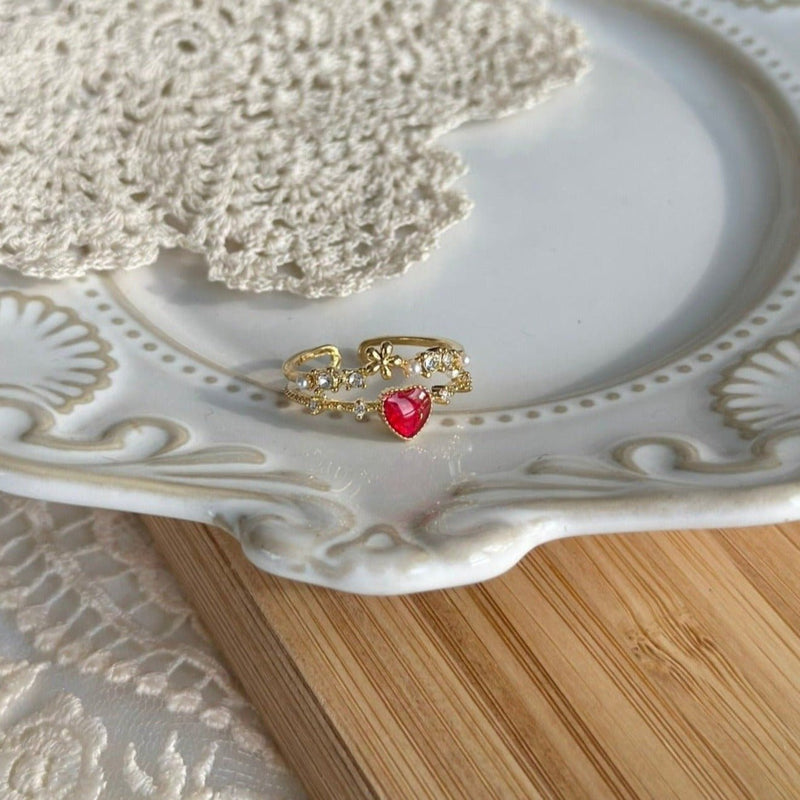 [sample ] Jaimie Heart Ring