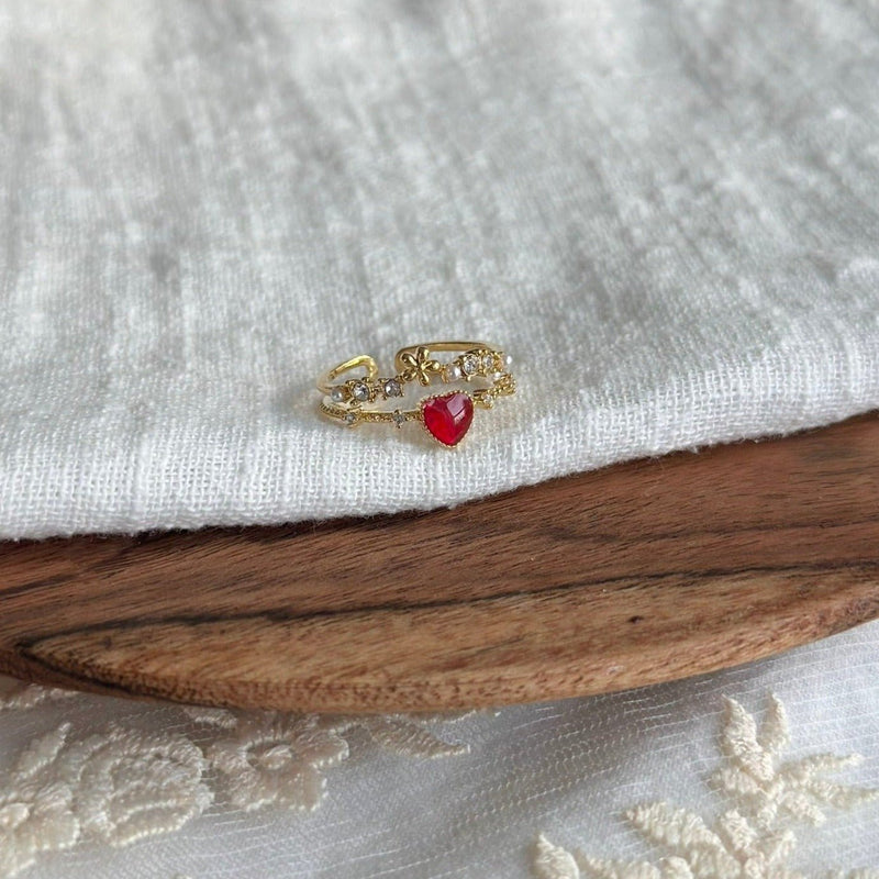 [sample ] Jaimie Heart Ring