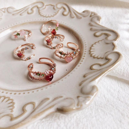 [] Zoe Heart Ring