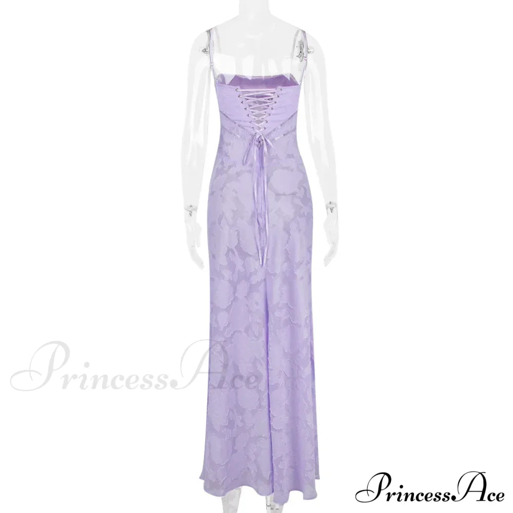 Print Stylish Sheer Maxi Dress