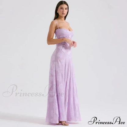 Print Stylish Sheer Maxi Dress