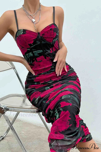Rushed Bodycon Cami Dress