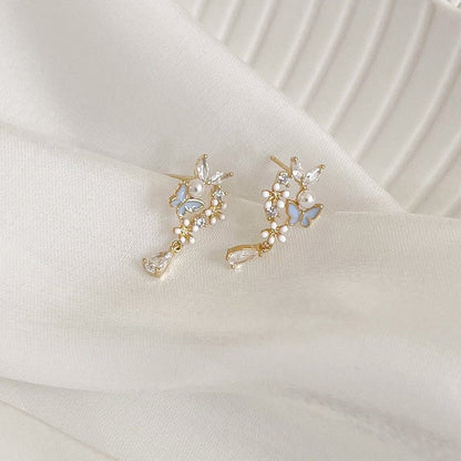 Melissa Flower Butterfly Earrings