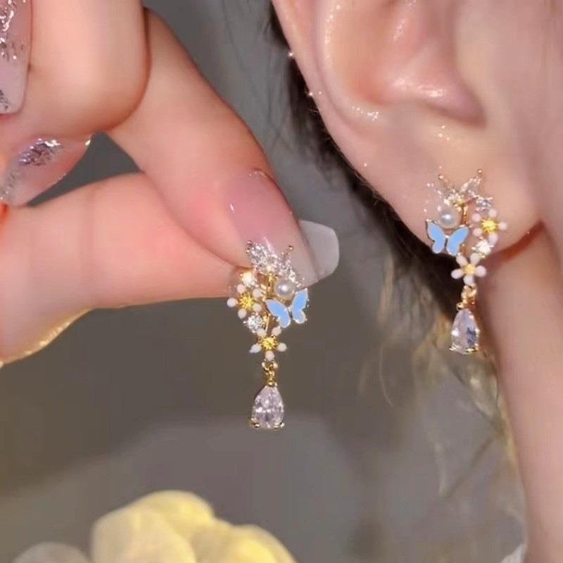 Melissa Flower Butterfly Earrings