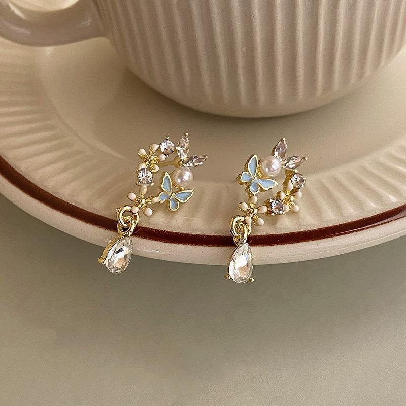 Melissa Flower Butterfly Earrings
