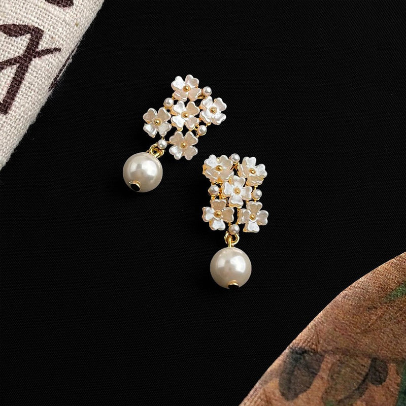 Gardenia Blossom Earrings