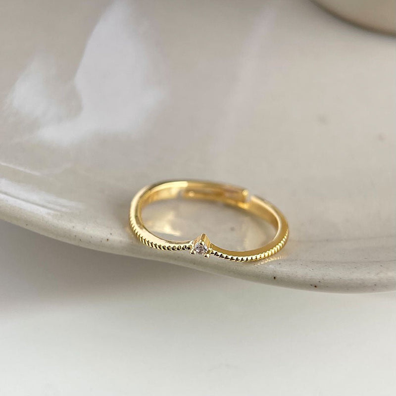 Garnet Tiara Ring Set