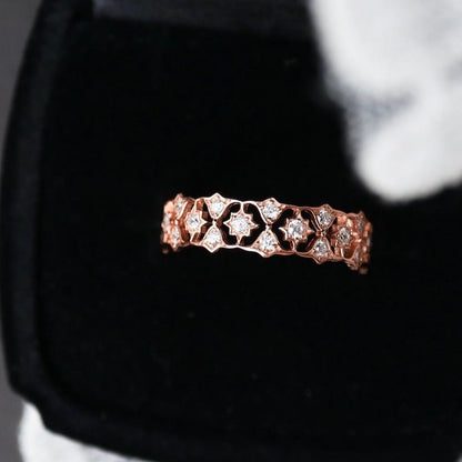 Gilded Filigree Ring
