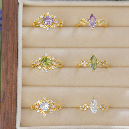 Gilded Sonata Ring