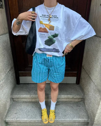 Gothic Harajuku Lemon Graphic T-shirt