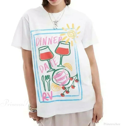 Gothic Harajuku Lemon Graphic T-shirt