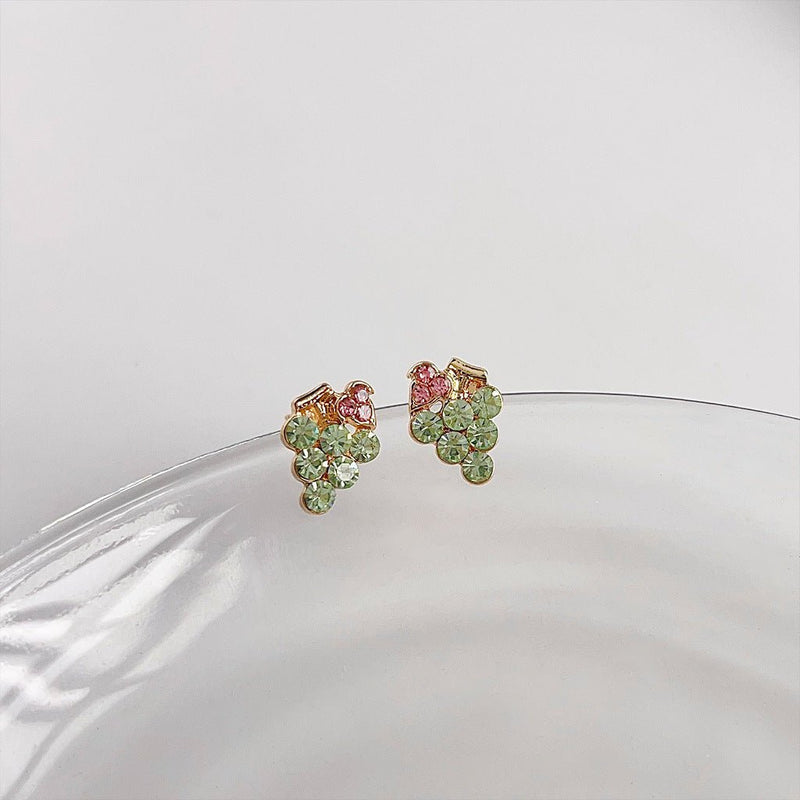 Green Grape Earrings