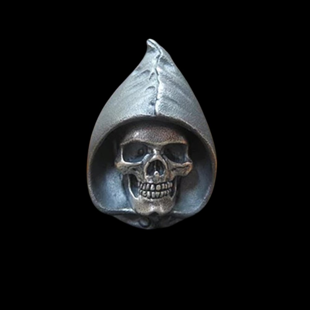 Grim Reaper Skull Ring