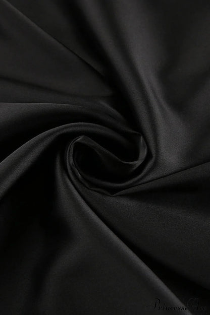 Halter Draped Satin Curvy Maxi Dress