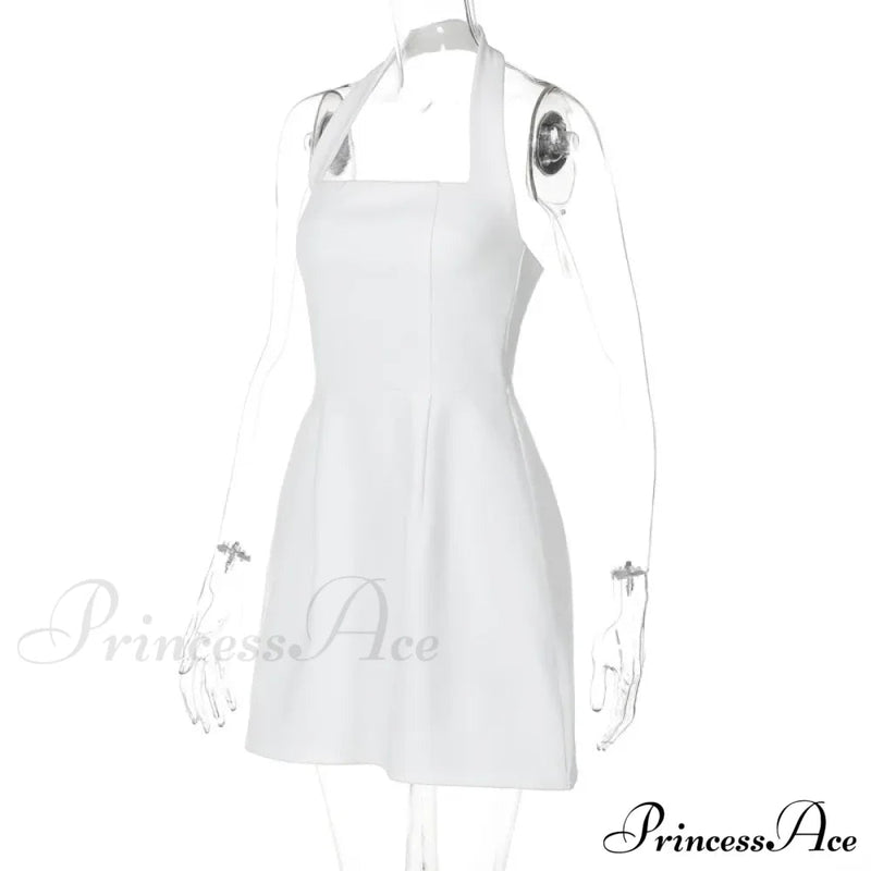 Halter Stylish Mini Dress