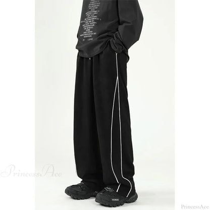 Harajuku Stripe Sweatpants Oversized Pants