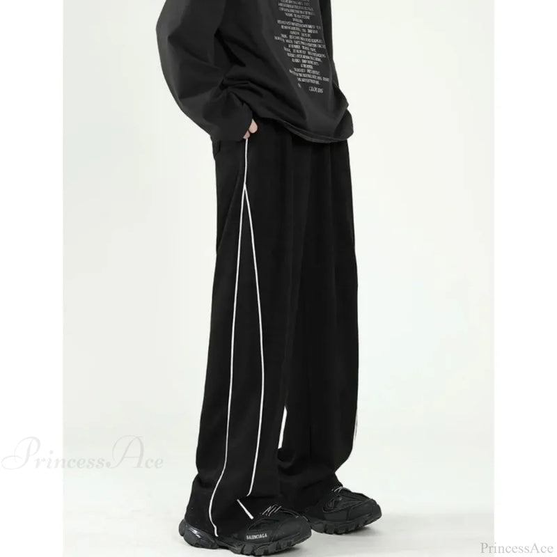 Harajuku Stripe Sweatpants Oversized Pants