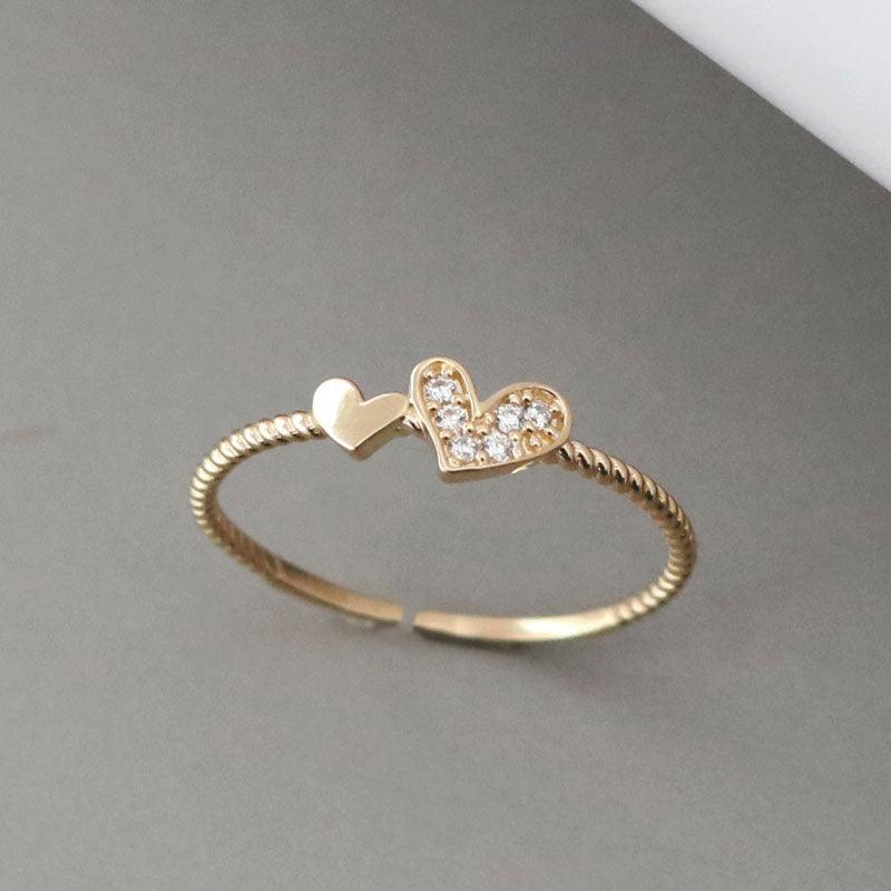 [sample ] Heart to Heart Ring