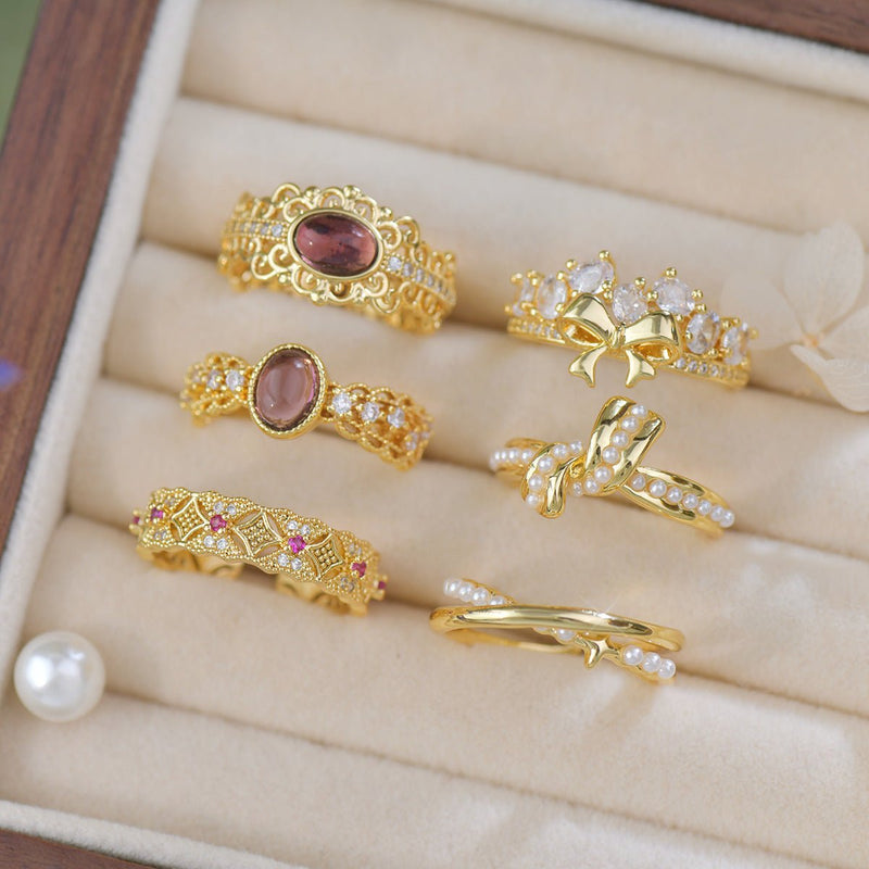 Heirloom Lattice Band Ring