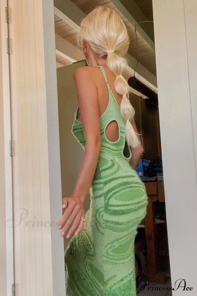 Hockney Midi Dress