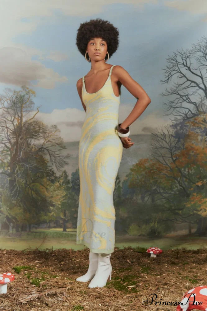 Hockney Midi Dress
