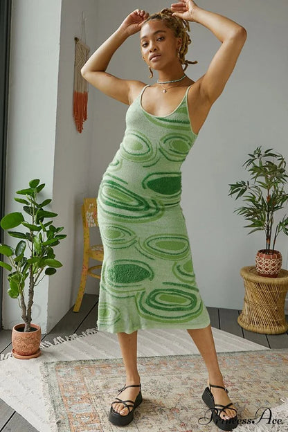 Hockney Midi Dress