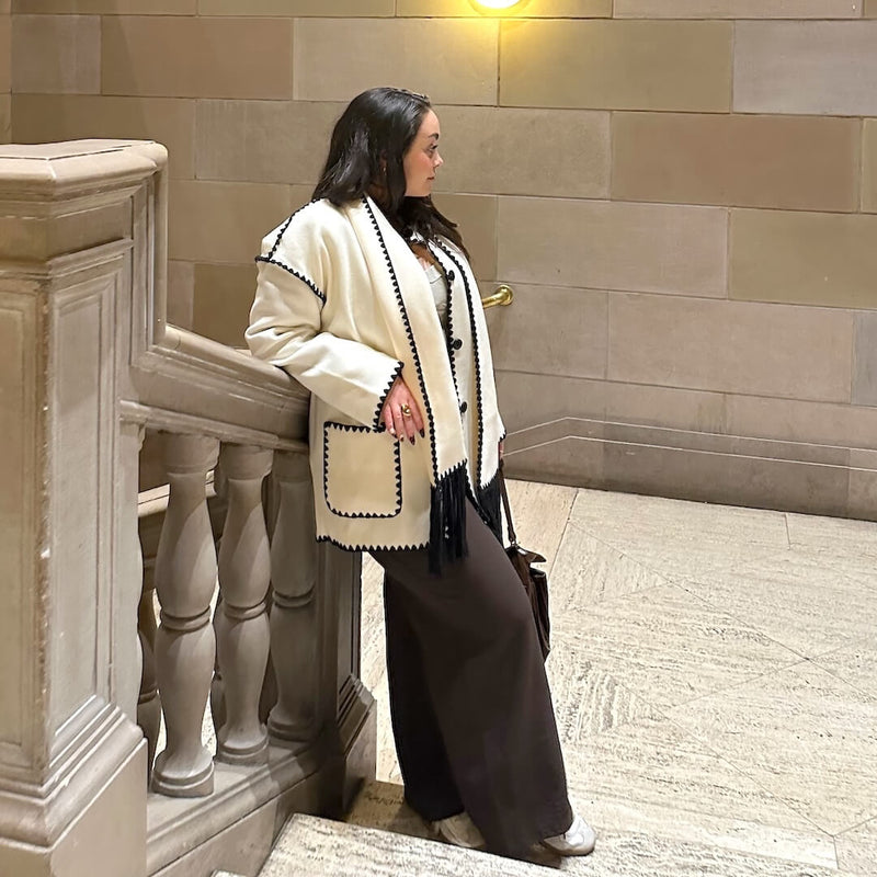 Winter Grace Scarf Coat