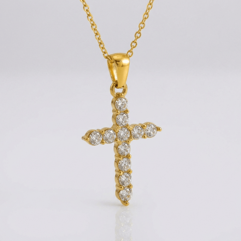 Sparkle Cross Necklace