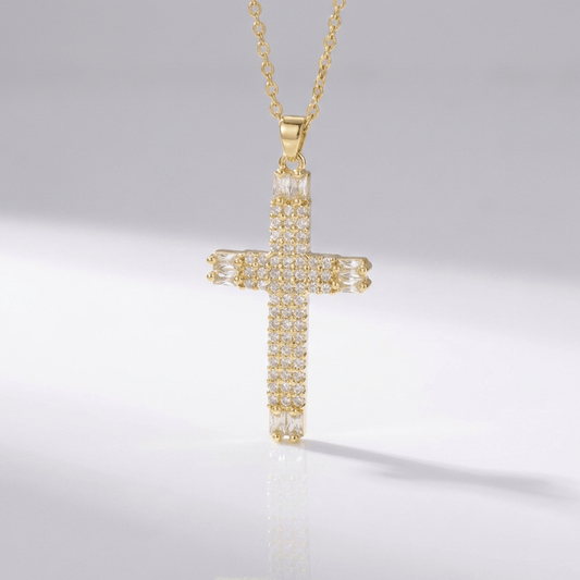 Zircon Crosses Designer Necklaces