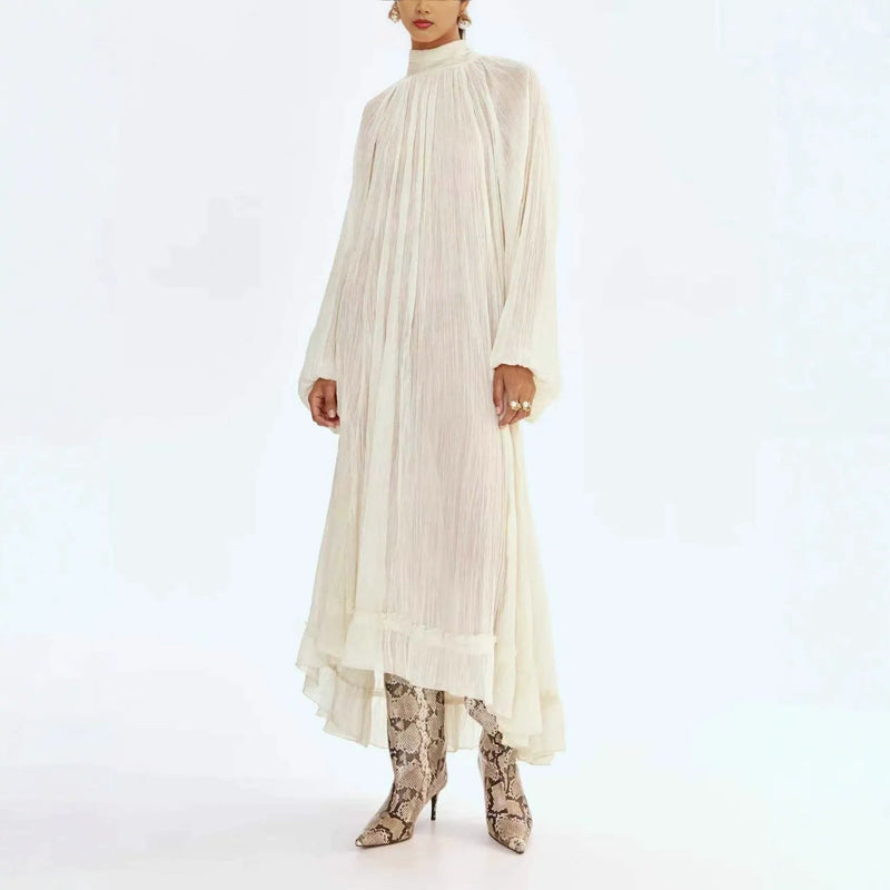 Melody Lace Sheer Maxi Dress