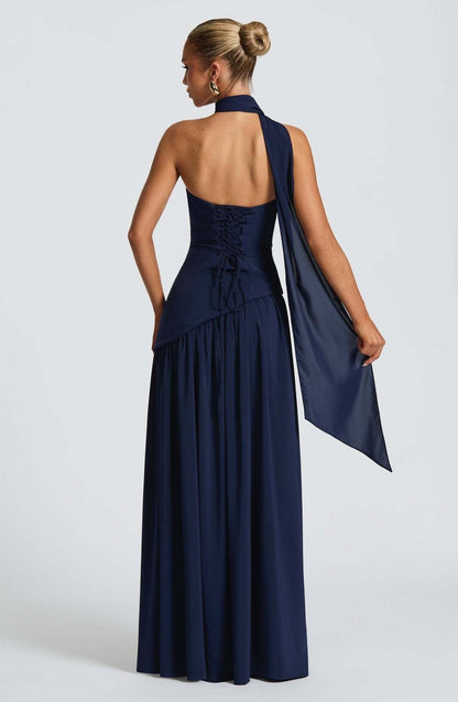 Elthion Strapless Bandage Maxi Dress