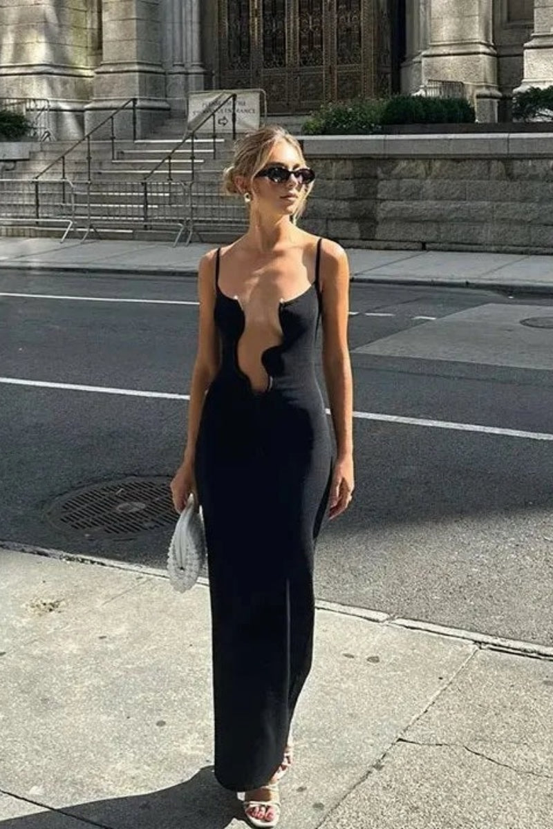 Cut-out Maxi Dress