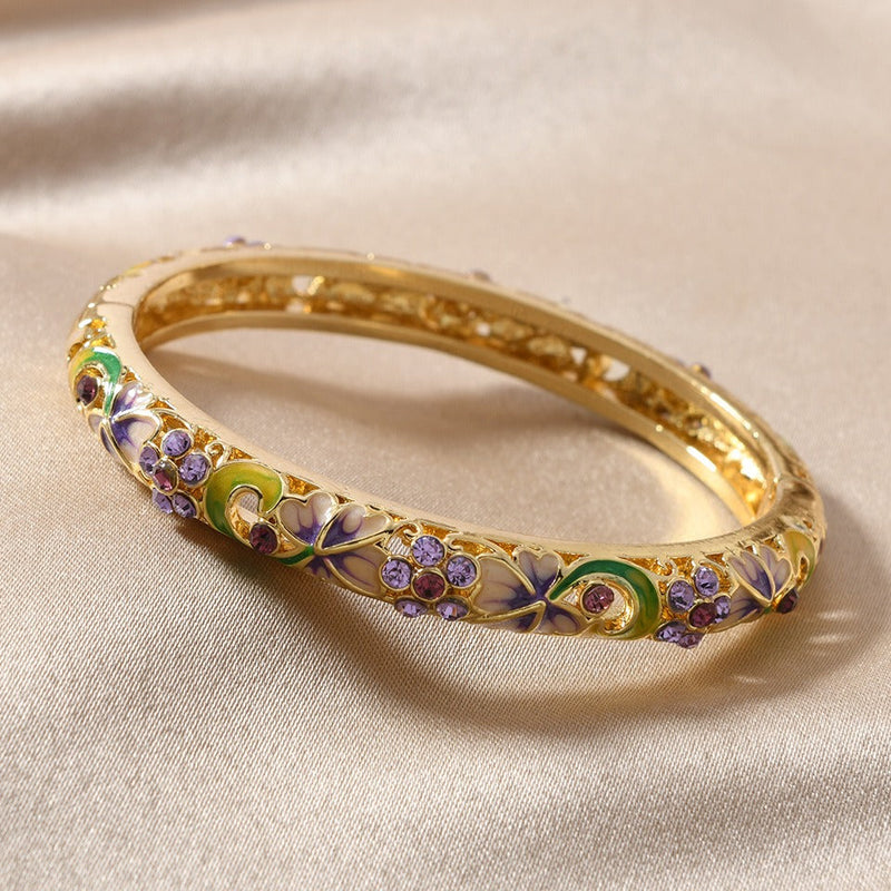Vivian Enamel Bangle