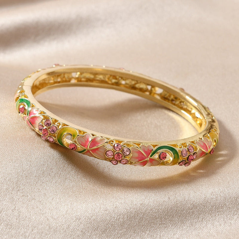 Vivian Enamel Bangle