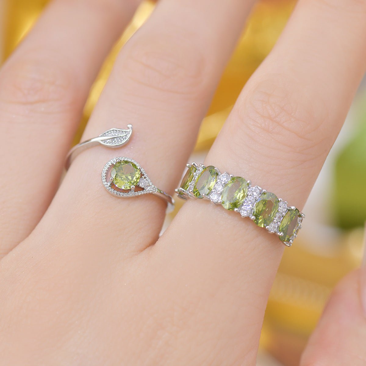Imperial Peridot Ring
