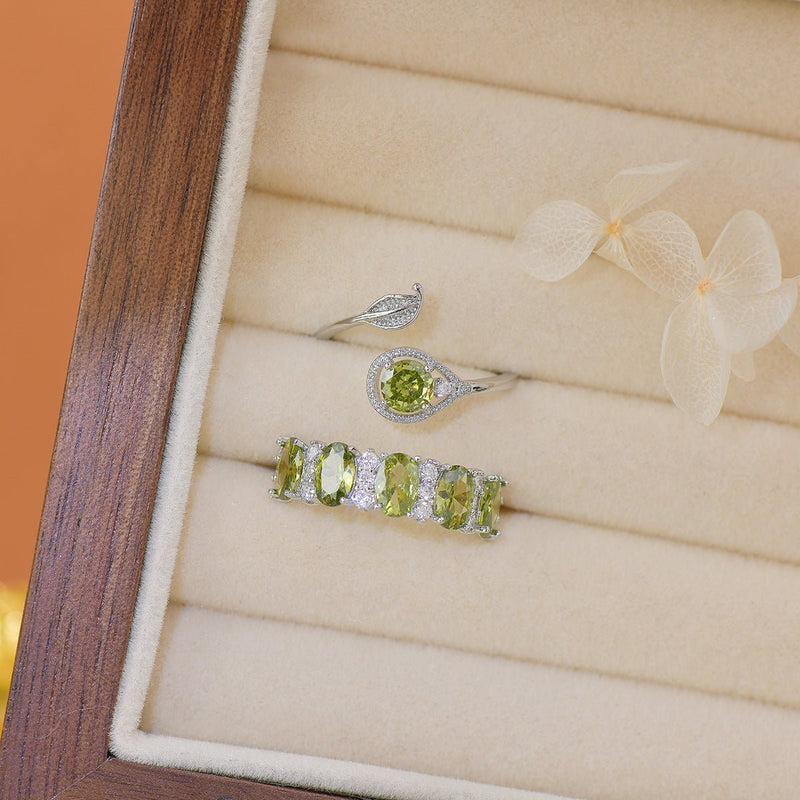 Imperial Peridot Ring
