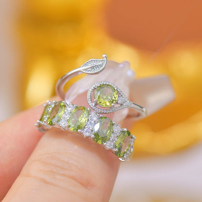 Imperial Peridot Ring