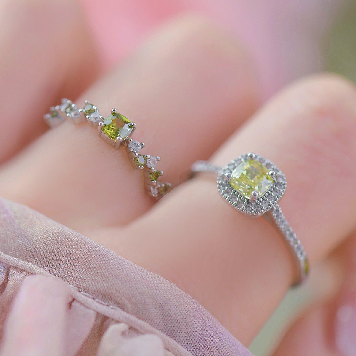 Clara Peridot Ring