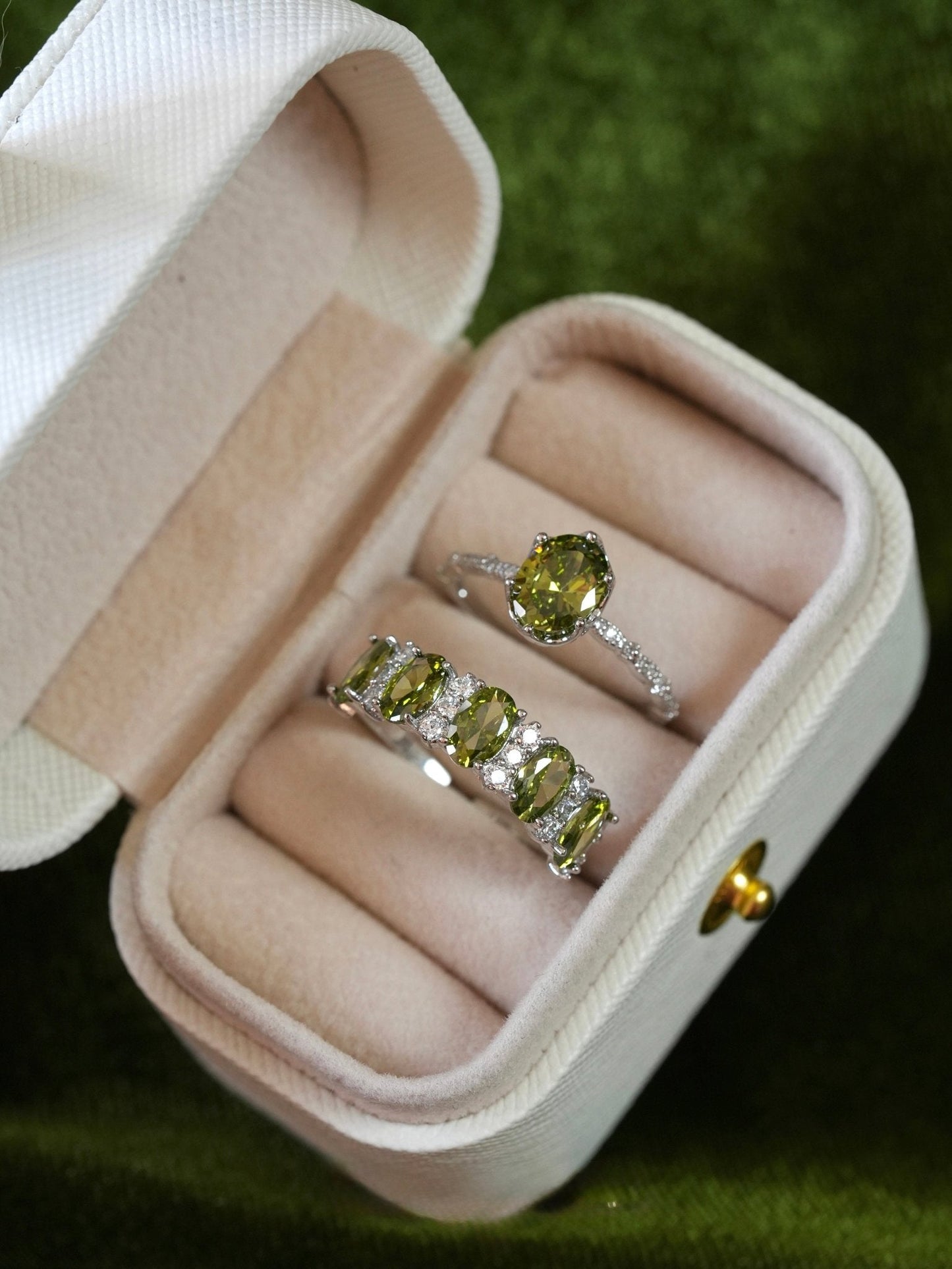 Imperial Peridot Ring