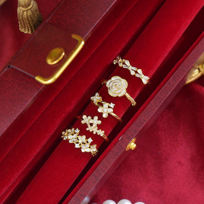 Ivory Bow Ring