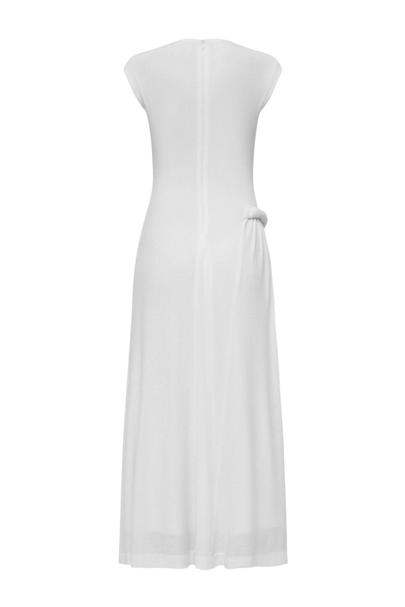 Janet Sleeveless Pleated Maxi Dress