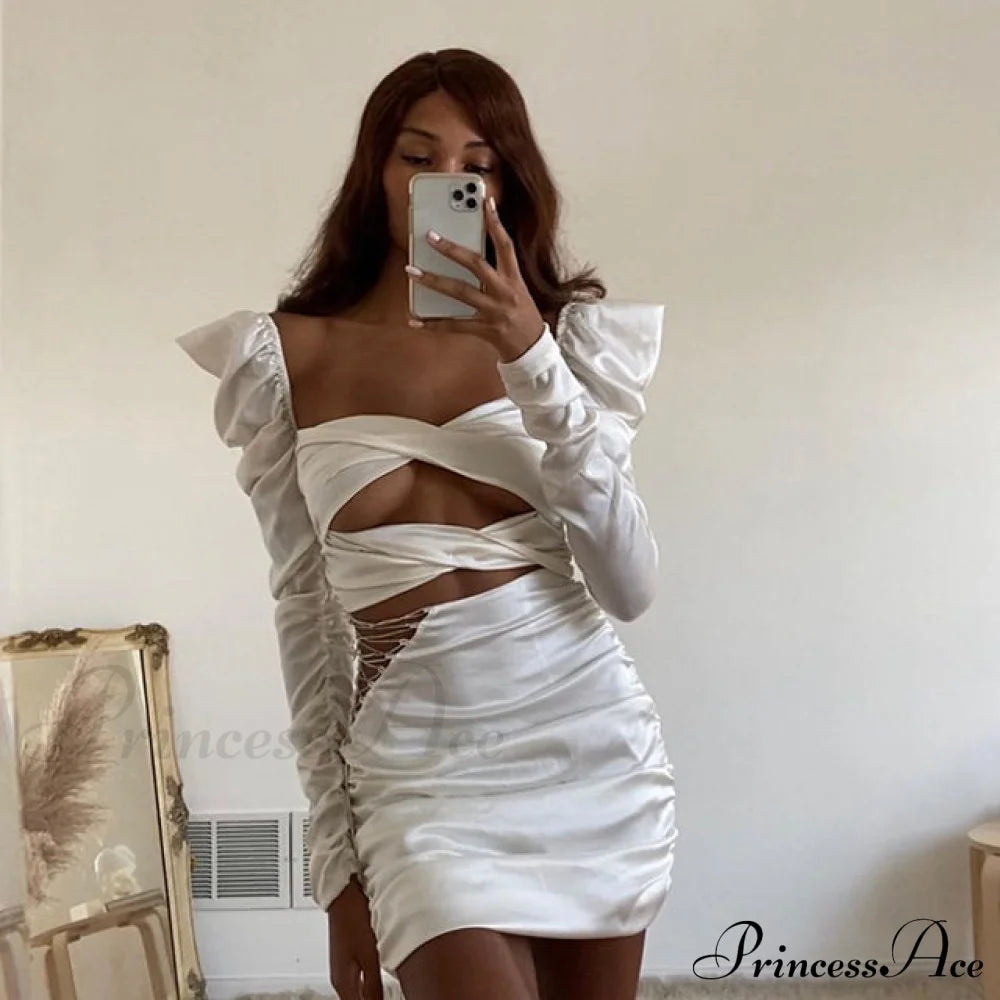 Janis Lace Stylish Up Mini Dress