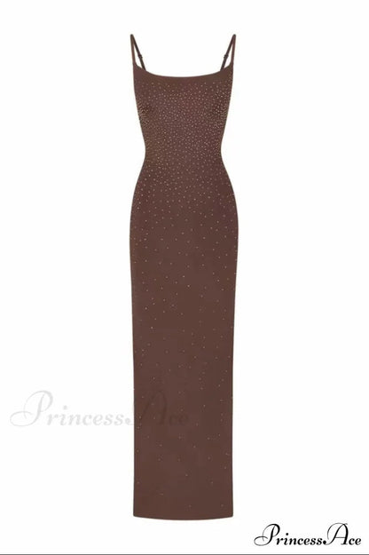 Jelly Sheer Stylish Cami Long Dress