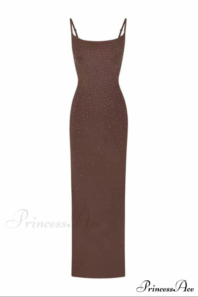 Jelly Sheer Stylish Cami Long Dress
