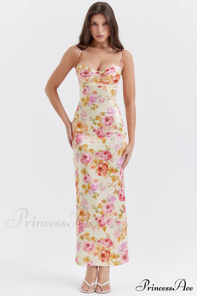Josefina Ivory Stylish Maxi Dress