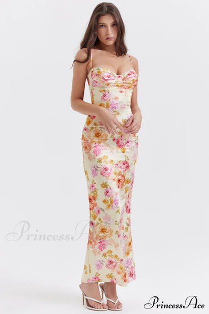Josefina Ivory Stylish Maxi Dress
