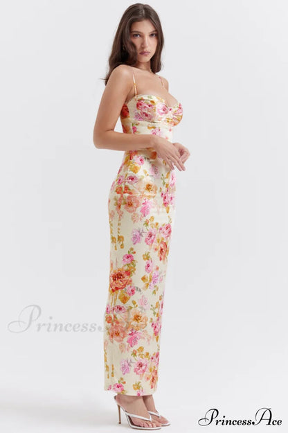 Josefina Ivory Stylish Maxi Dress