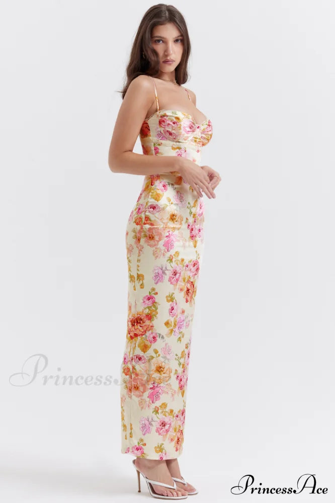 Josefina Ivory Stylish Maxi Dress